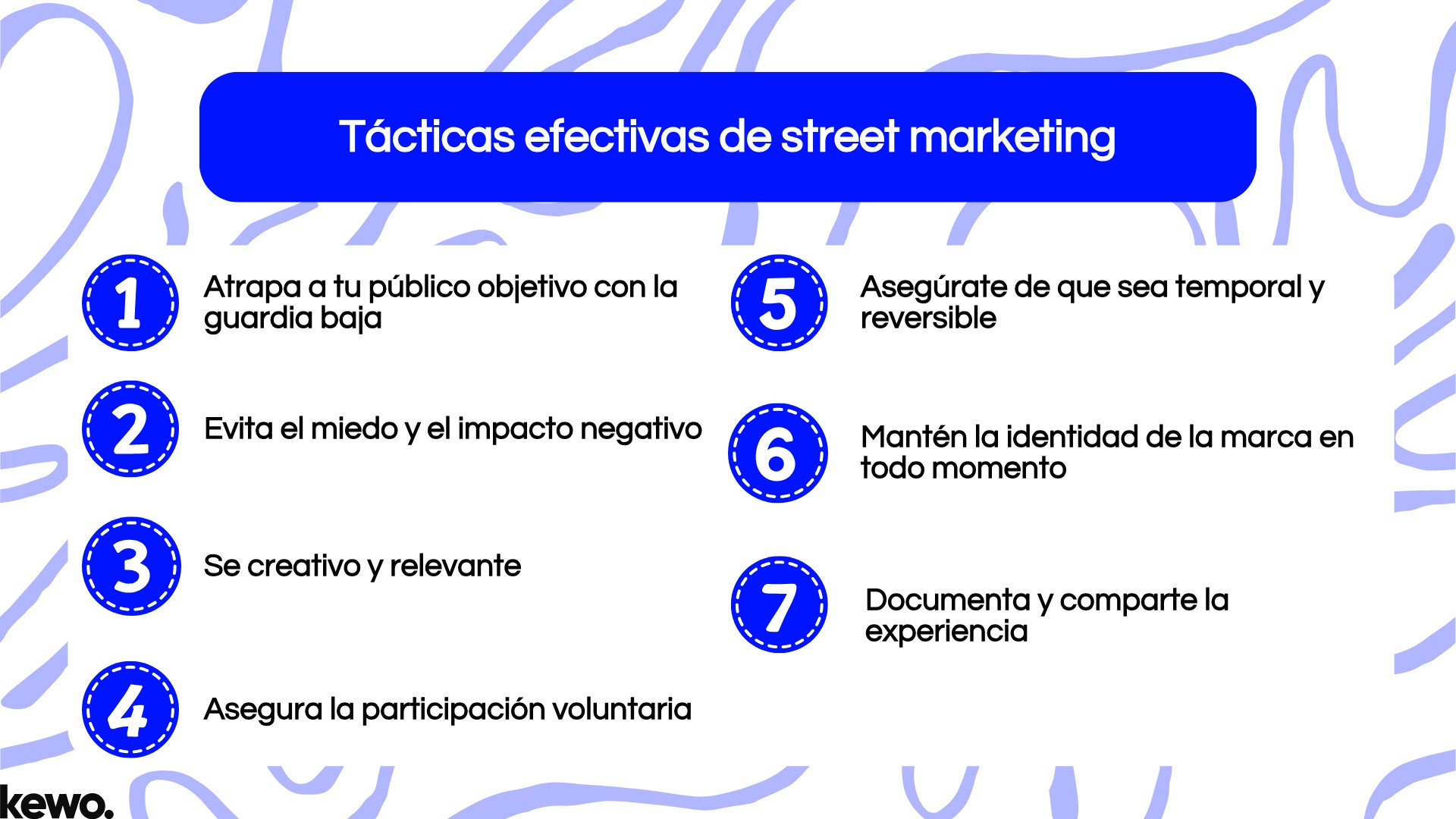 Tácticas efectivas de street marketing Tácticas efectivas de street marketing